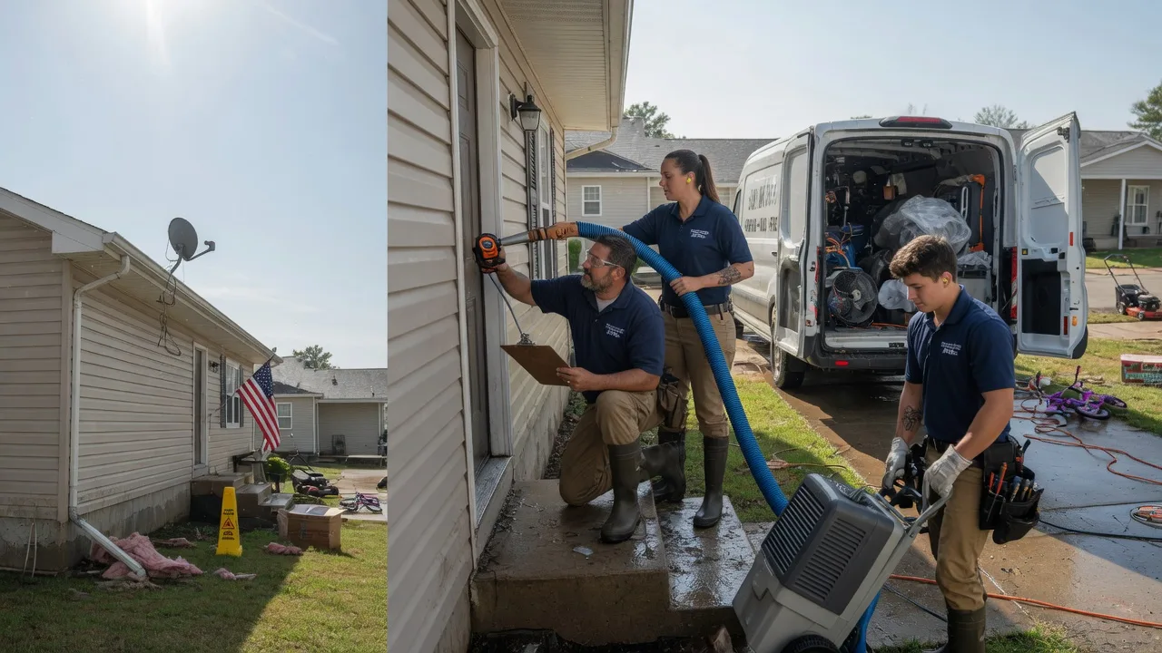 Ceiling Water Damage Restoration in Starks, LA near me